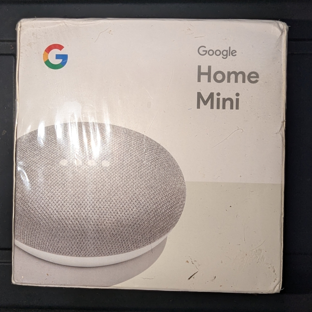 Google Home Mini Smart Speaker - Gray